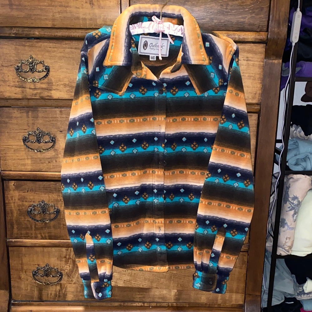 Aztec Shacket Size Medium